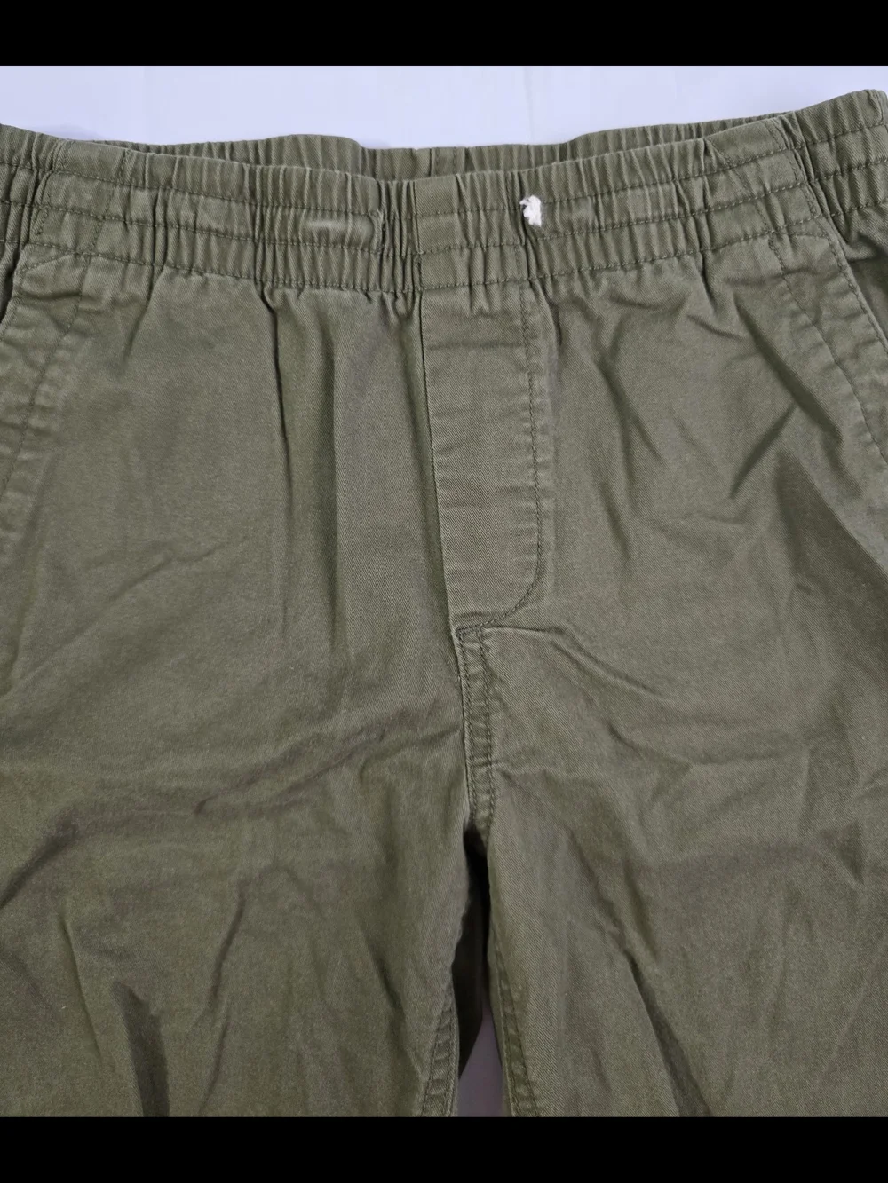 GAP Kids Boys 2-Piece Outfit Set Blue Logo Graphic Tee & Green Shorts 10-12